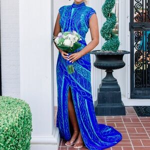 Prom dress size 6 altered to a 4